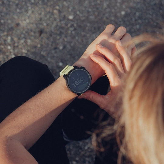 Suunto Vertical Stainless Steel 49mm Smartwatch with Heart Rate Monitor (Black Lime) view 5