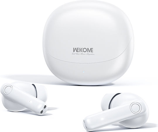 WK WS-30 In-ear Bluetooth Handsfree Earphones with Charging Case White Ansicht 3
