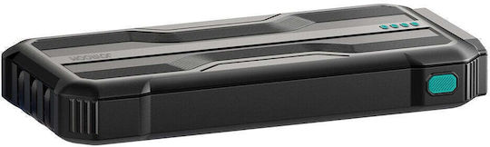Joyroom JR-L016 Power Bank 10000mAh with USB-A Port and USB-C Port Black vista 4