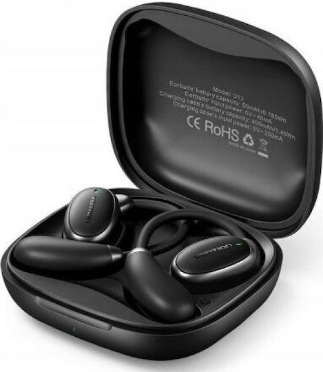 Vention OpenBeat 013 Open Ear Bluetooth Handsfree Earphones with Sweat Resistance and Charging Case Black view 3