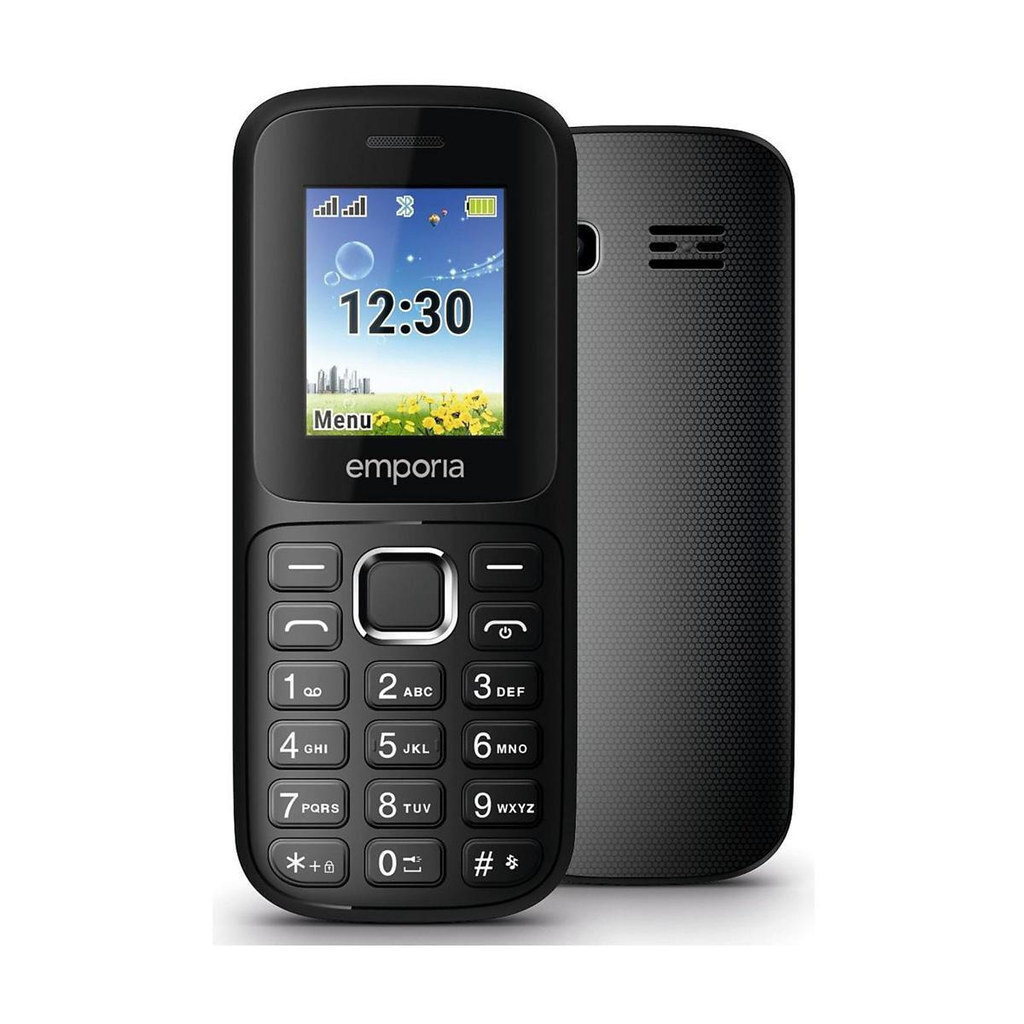Emporia FN313 V3 Dual SIM Mobile Phone with Large Buttons Black