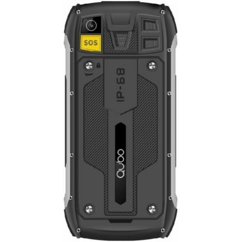 Qubo ST-002 Dual SIM Mobile Phone with Buttons Black Ansicht 2