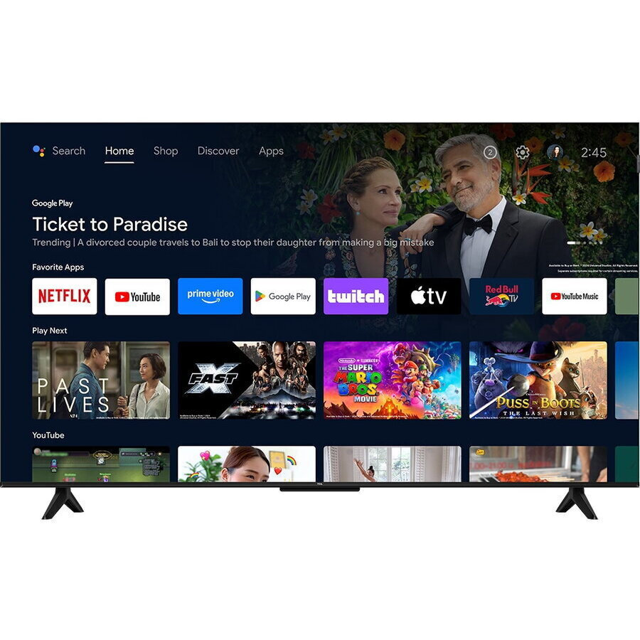 TCL Smart TV 50" Full HD QLED S59K HDR (2025) 50S59K vue 8