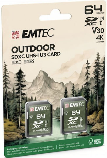 Emtec SDXC 64GB U3 προβολή 2
