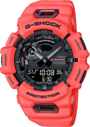 Casio GBA-900-4AER 49mm Smartwatch (Red) view 1