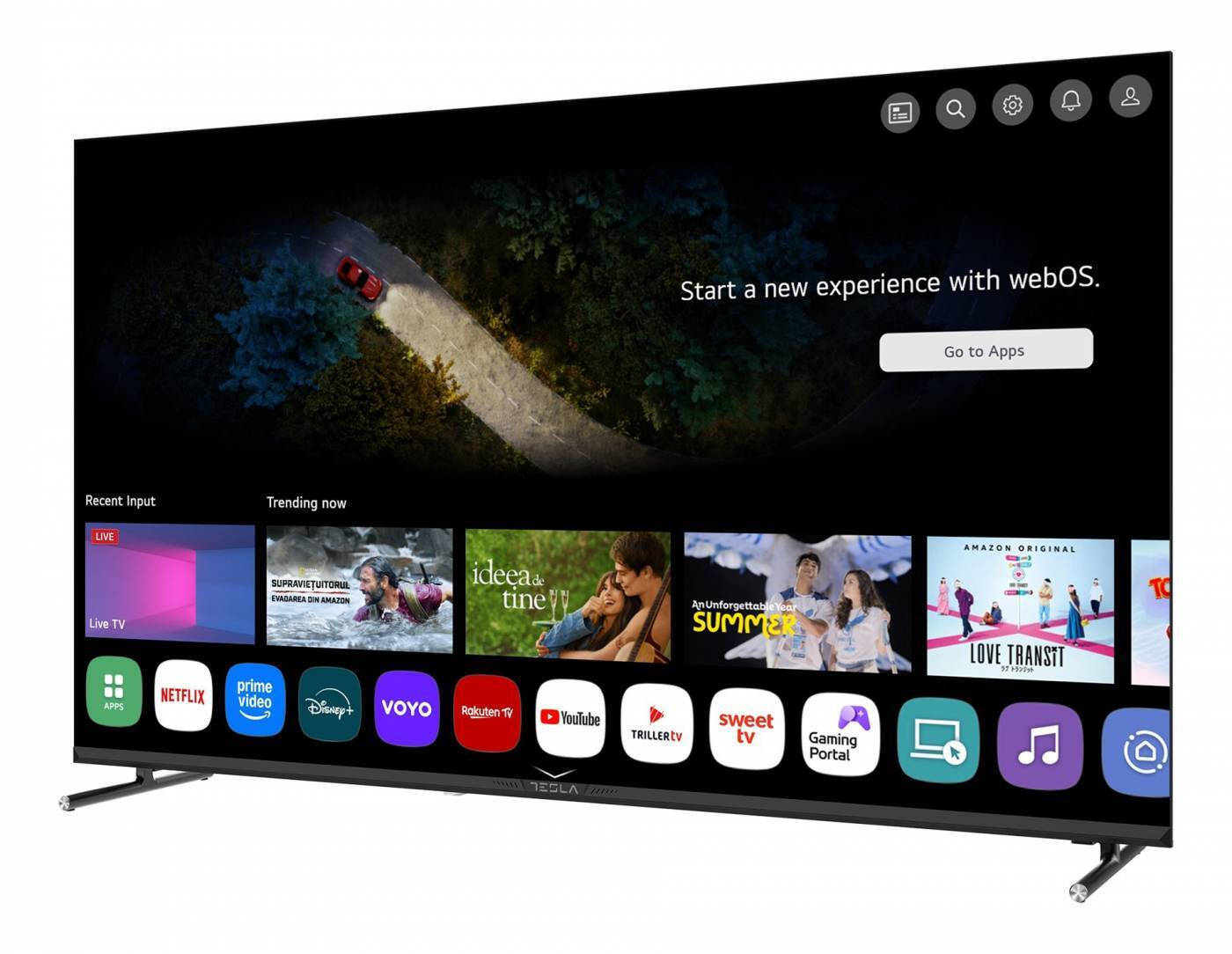 Tesla Smart Television 50" 4K UHD LED 50E655BUW HDR (2025) view 3