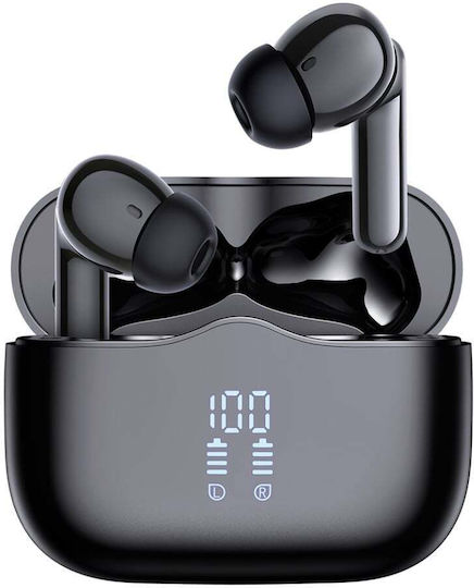 In-ear Bluetooth Handsfree Earphones with Charging Case Black view 3