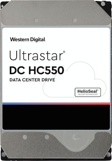 Western Digital Ultrastar DC HC550 18TB HDD Hard Drive 3.5" SATA III 7200rpm with 512MB Cache for NAS / Server 0F38459