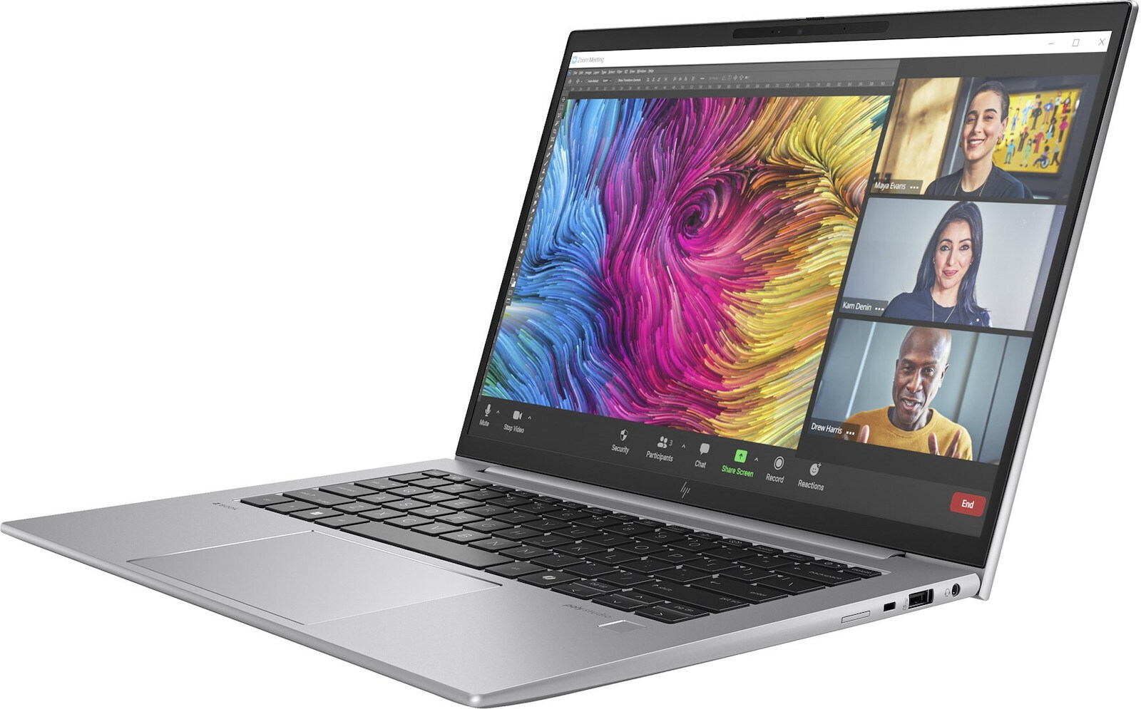 HP ZBook Firefly 14 G11 14" FHD+ (Ultra 7-155U/64GB/1TB SSD/W11 Pro) (US Keyboard) view 2