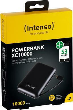 Intenso XC10000 Power Bank 10000mAh with USB-A Port and USB-C Port Black view 2