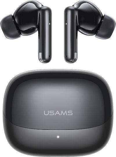 Usams IF27 In-ear Bluetooth Handsfree Earphones with Charging Case Black view 2