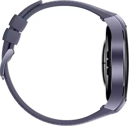Huawei Watch 5 Titanium 46mm Waterproof with eSIM and Heart Rate Monitor (Purple) view 5