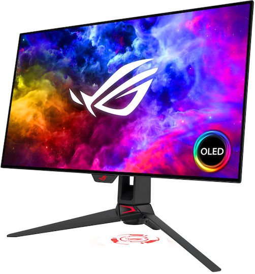 Asus ROG Swift PG27AQDM OLED HDR Gaming Monitor 26.5" QHD 2560x1440 240Hz with Response Time 0.03ms GTG vue 4