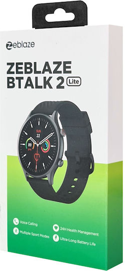 Zeblaze Btalk 2 Lite 45mm Smartwatch with Heart Rate Monitor (Black) view 7