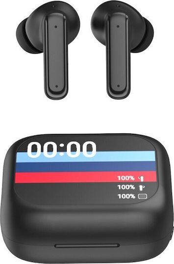 Forever TWSS-500 In-ear Bluetooth Handsfree Earphones with Charging Case Black Ansicht 2