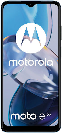 Motorola Moto E22 Dual SIM (4GB/64GB) Crystal Blue view 5
