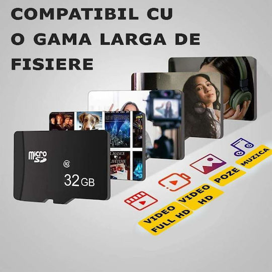 32 Gb Microsd Memory Card Siks Class 10 High Speed Compatible Camera Video Car Dvr Surveillance Camera Phone Laptop Tablet Without Sd Adapter Black view 6