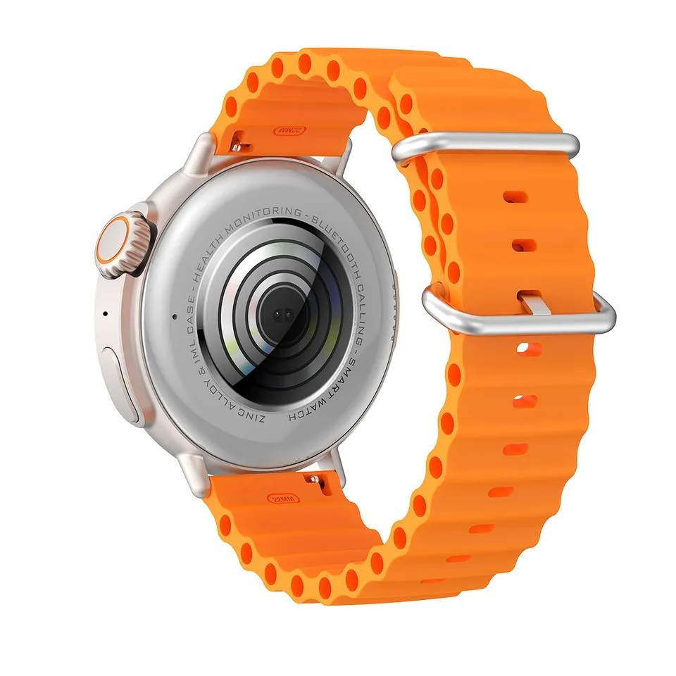 Aluminium Smartwatch with Heart Rate Monitor (Orange) view 5