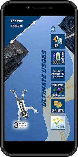 Energizer Ultimate U506S Dual SIM (2GB/32GB) Black view 4