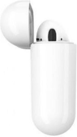 Borofone BW89 Earbud Bluetooth Handsfree Earphones with Charging Case White view 2