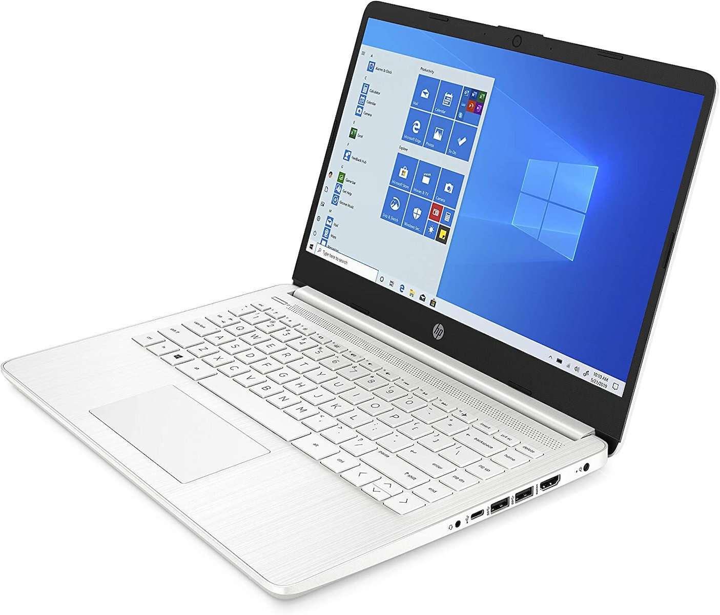 HP 14-dq3000 14" (Celeron Quad Core-N4500/4GB/64GB Flash Storage/W11 S) Snowflake White (US Keyboard) vista 3