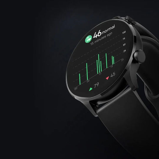 Haylou RT3 Solar Plus Smartwatch with Heart Rate Monitor (Black) vue 6
