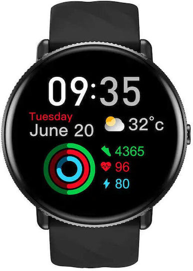 Zeblaze GTR 3 Pro Smartwatch with Heart Rate Monitor (Black) view 2