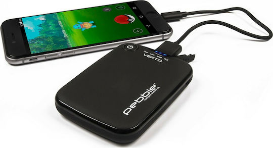 Veho Verto Power Bank 3700mAh with USB-A Port Black vista 2