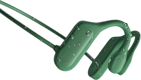 Bolaris Malibu Bone Conduction Bluetooth Handsfree Headphones with Sweat Resistance Green view 2
