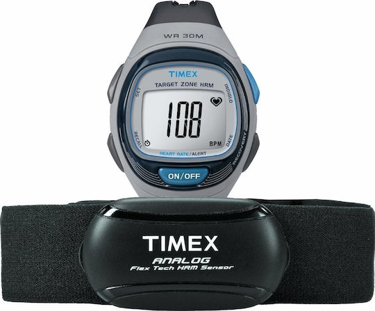 Timex T5K738 Smartwatch with Heart Rate Monitor (Gray)