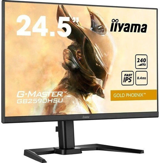 Iiyama G-Master GB2790QSU-B5 Gold Phoenix IPS HDR Gaming Monitor 27" QHD 2560x1440 240Hz view 4