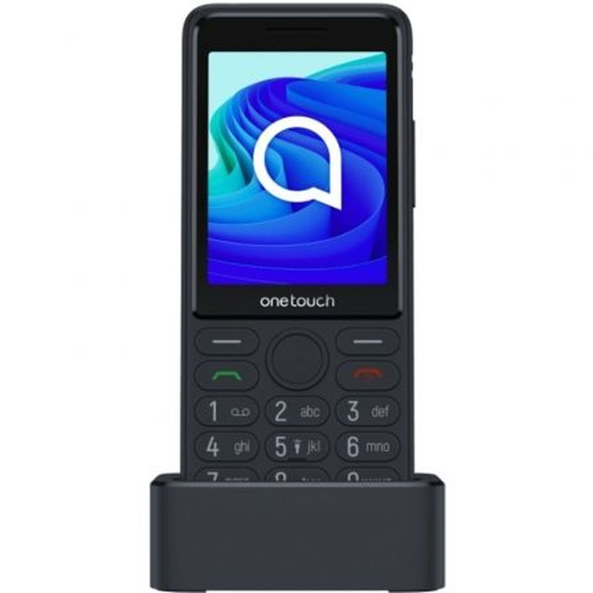 TCL Onetouch 4042S Dual SIM Mobile with Buttons Gray view 1