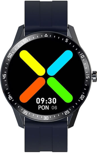 G.Rossi SG012E 45mm Smartwatch with Heart Rate Monitor (Blue)