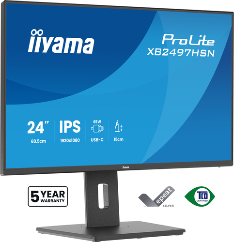 Iiyama ProLite XB2497HSN-B1 IPS Monitor 23.8" FHD 1920x1080