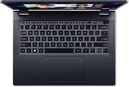 Acer TravelMate P4 P416-52 16" FHD+ (i7-1355U/16GB/512GB SSD/W11 Pro) (DE Keyboard) vue 4