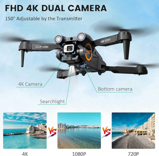 Okyuk i3 Pro Drone 2.4 GHz with Camera and Controller view 2