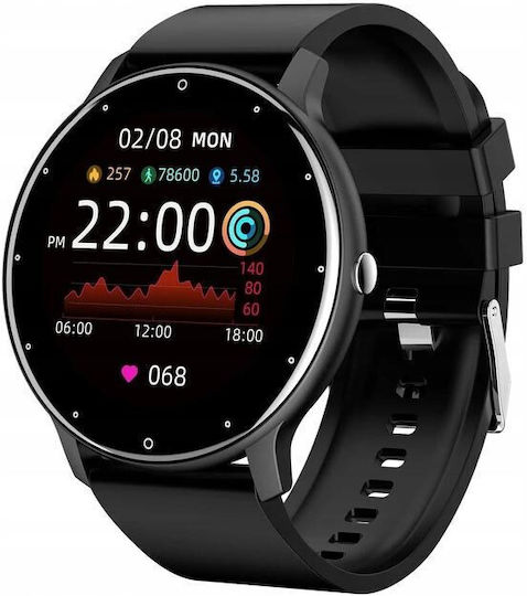 ΑΤ6337 Smartwatch with Heart Rate Monitor (Black)