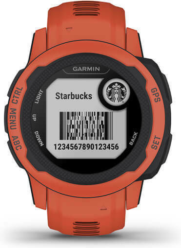 Garmin Instinct 2S 40mm Waterproof Smartwatch with Heart Rate Monitor (Poppy) view 4