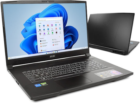 MSI Katana 17 B12UCRK-1054PL 17.3" FHD 144Hz (i5-12450H/16GB/512GB SSD/GeForce RTX 3050/W11 Home) (US Keyboard) view 3