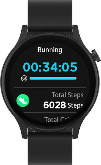 Denver SWC-338 Smartwatch with Heart Rate Monitor (Black) view 5