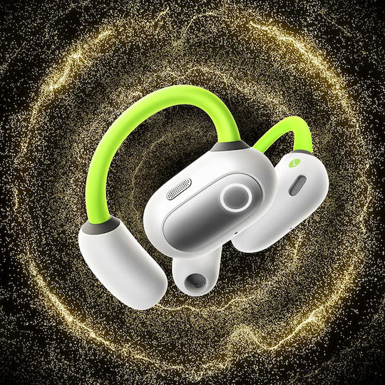 Baseus Eli Sport 1 PM20A Open Ear Bluetooth Handsfree Earphones with Sweat Resistance and Charging Case Stellar White vue 4