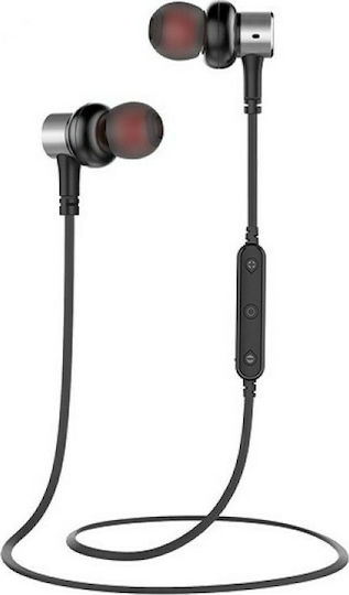Awei B923BL In-ear Bluetooth Handsfree Earphones with Sweat Resistance Gray view 5