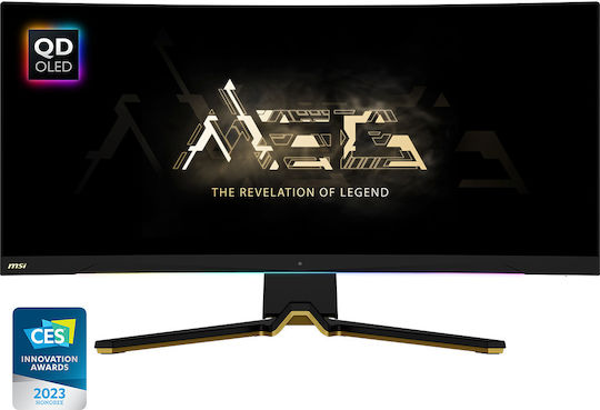 MSI MEG 342C Ultrawide QD-OLED HDR Curved Monitor 34.18" QHD 3440x1440 175Hz with Response Time 0.3ms GTG view 1