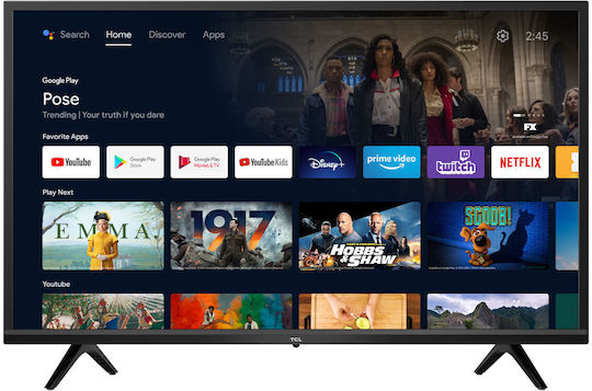 TCL Smart Television 32" HD Ready LED 32S5200 HDR (2021) view 1