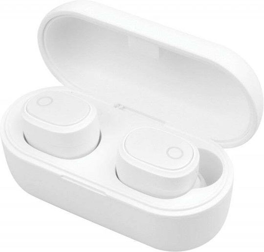 MG-TWS16 In-ear Bluetooth Handsfree Earphones with Charging Case White view 5