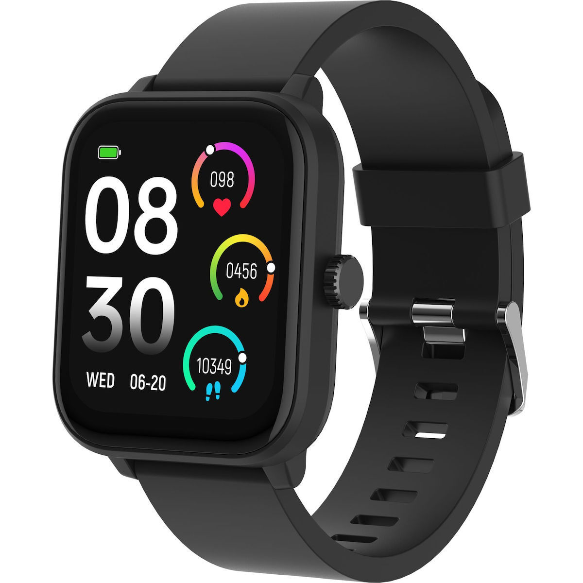 Denver SWG-155 Smartwatch with Heart Rate Monitor (Black)