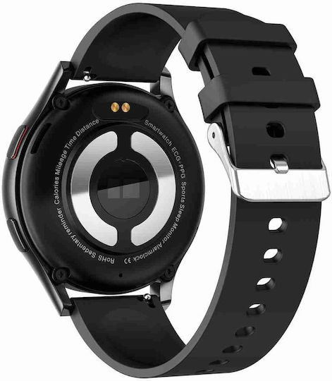 1.43 Inch Silicone Strap Bluetooth Call Smart Watch Support Ecg Non-invasive Blood Sugar Black view 3