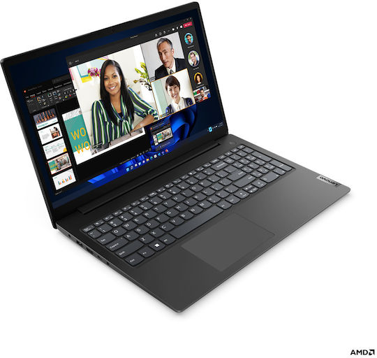 Lenovo V15 G4 AMN 15.6" FHD (Ryzen 5-7520U/8GB/512GB SSD/W11 Home) Business Black (US Keyboard) view 2