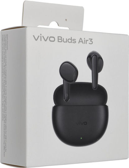 Vivo Buds Air3 Bluetooth Handsfree Earphones with Sweat Resistance and Blue Charging Case view 2