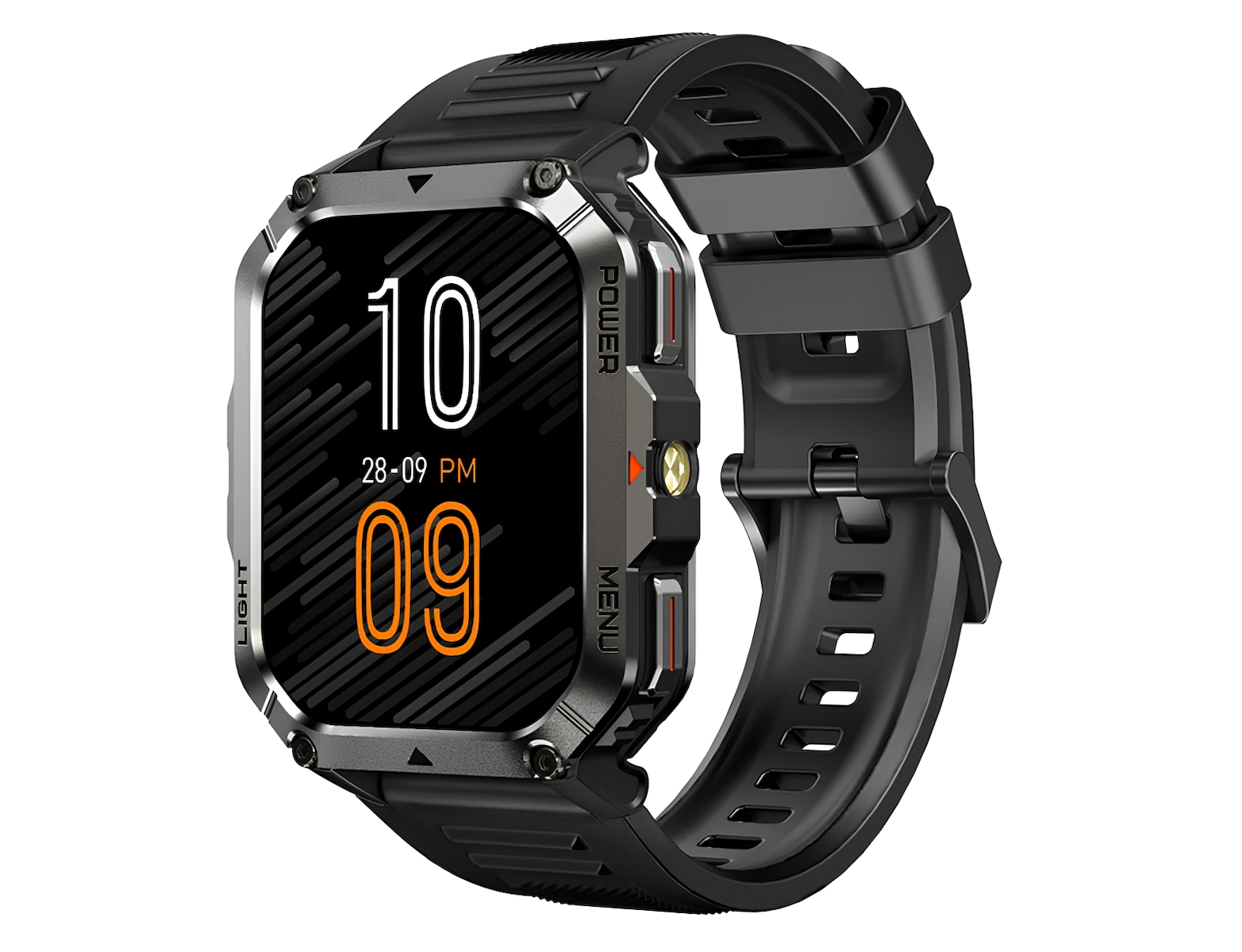 BlackView W70 Pro 51mm Smartwatch with Heart Rate Monitor (Black)